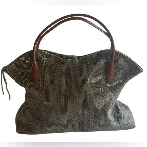 Sorial Handbags - Sorial Slate Gray Tote Bag